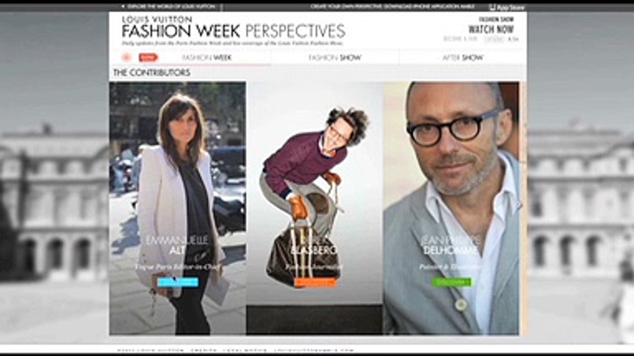 Louis Vuitton - maroquinerie de luxe, "Louis Vuitton Perspectives" - octobre 2011