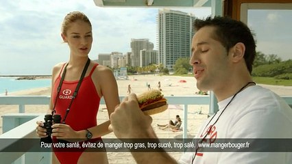 McDonald's - restauration rapide, "Bagels stories, Plage" - novembre 2011 - "Tout le monde peut avoir un trou"