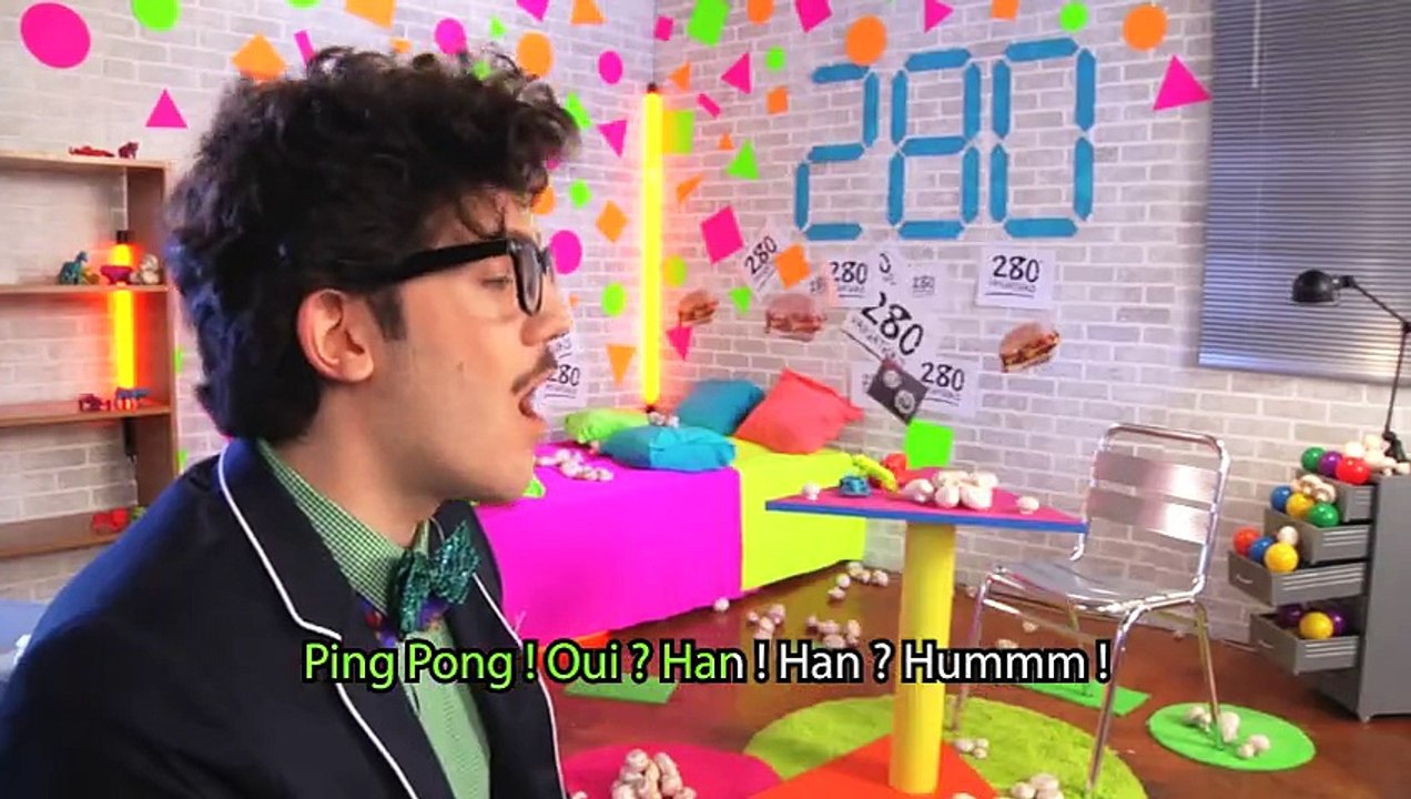 McDonald's France - restauration rapide - juin 2010 - "Le sandwich 280 en chansons", champignons, sosie de Sliimy