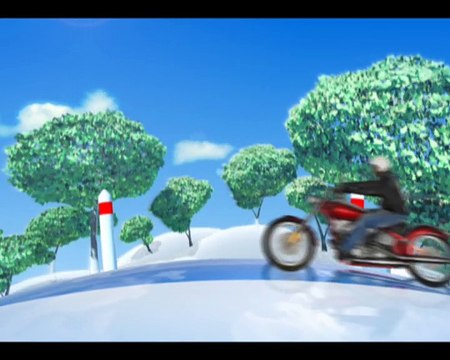 Mutuelle des Motards - assurance - avril 2009 - teaser de l'émission A vos casques sur M6, présenté par Alex Goude