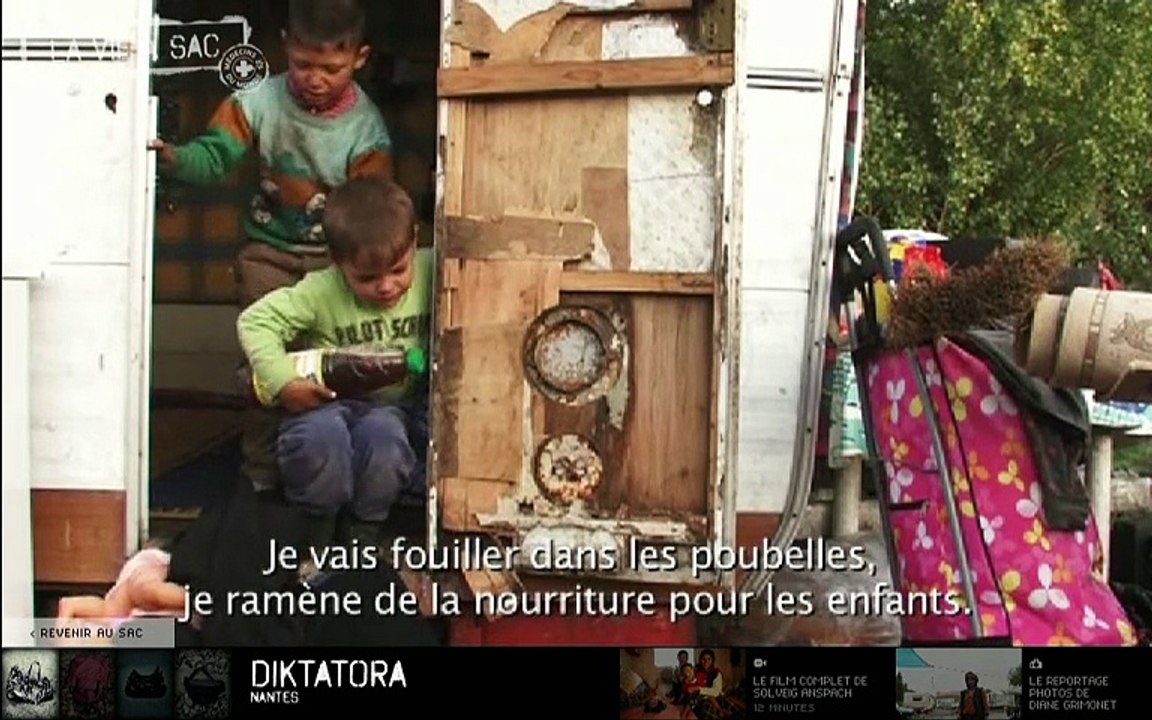 Médecins du Monde - organisme humanitaire, "La vie à sac" - novembre 2010