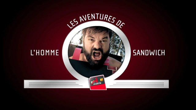 NRJ Mobile - opérateur téléphonique - février 2011 - Les aventures de l'homme sandwich , Boxe