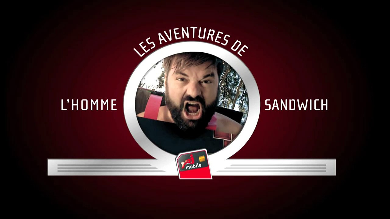 NRJ Mobile - opérateur téléphonique - février 2011 - "Les aventures de l'homme sandwich", Boxe