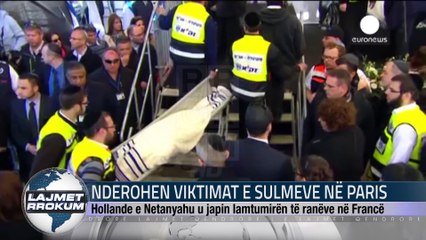 NDEROHEN VIKTIMAT E SULMEVE NË PARIS