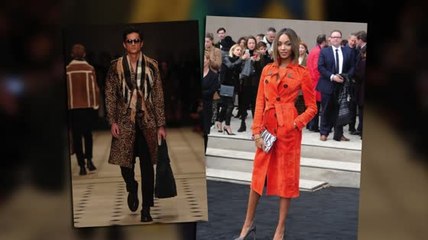 Les fashionistas arrivent à Londres pour le défilé Burberry Prorsum