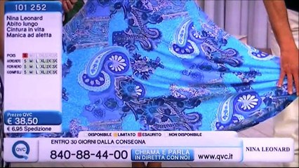 Chiara Centioni & modella - Qvc 18.8.2013