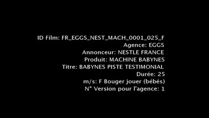 Nestlé France - machine et capsules de lait infantile BabyNes, "BabyNes, la nutrition nouvelle génération" - mai 2013
