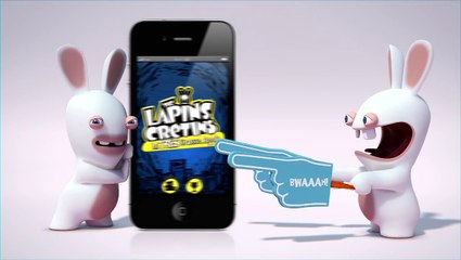 Les Lapins Crétins (Ubisoft) - jeux vidéo, "La Très Grosse Appli" - avril 2012