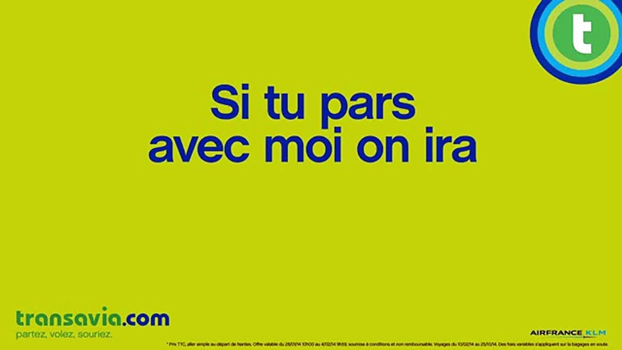 Les Gaulois pour Transavia - compagnie aérienne Transavia.com, "Partez vraiment partout" - janvier 2014