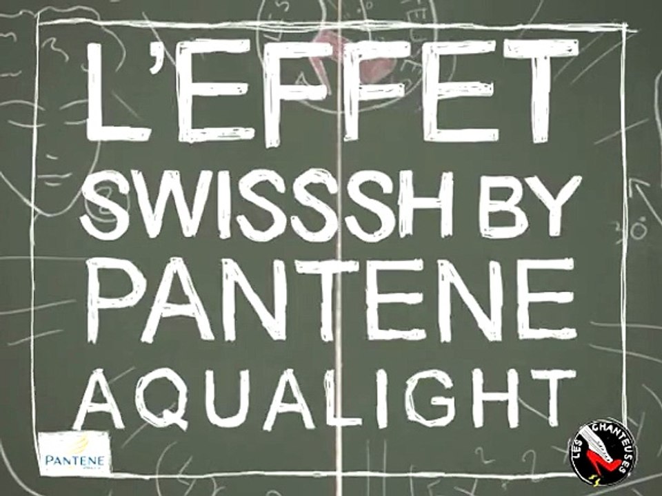 Pantene (Procter&Gamble) - shampooing Pantene Aqua Light - novembre 2010 - "Secoue ta tête, par Les Chanteuses", spot 21s