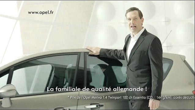 Opel - voiture Opel Meriva - février 2011 - Parler allemand