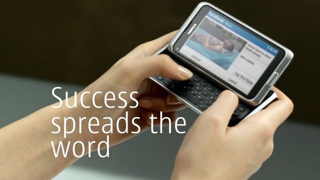 Nokia - téléphone portable Nokia E7 - mars 2011 - Success is what you make it