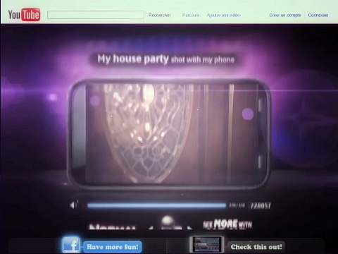 Nokia - téléphone portable - novembre 2010 - Une soirée peut en cacher une autre