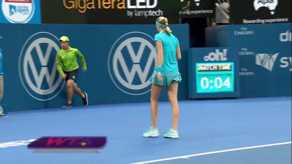 Sydney - Kvitova file en quarts