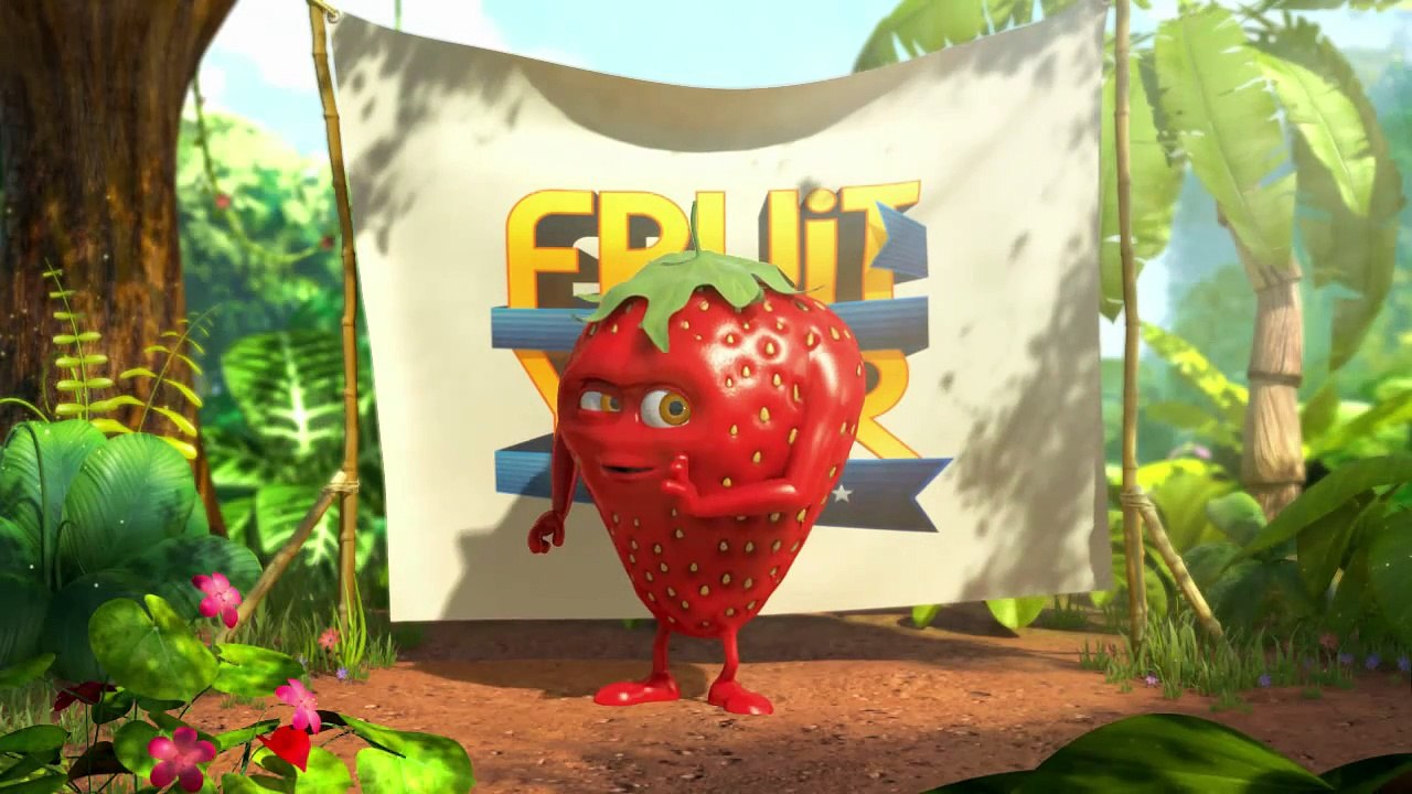 Oasis (Orangina Schweppes) - boisson aux fruits - août 2010 - "Election du fruit de l'année, Fruit of the Year 2010", "Votez Ramon Tafraise"