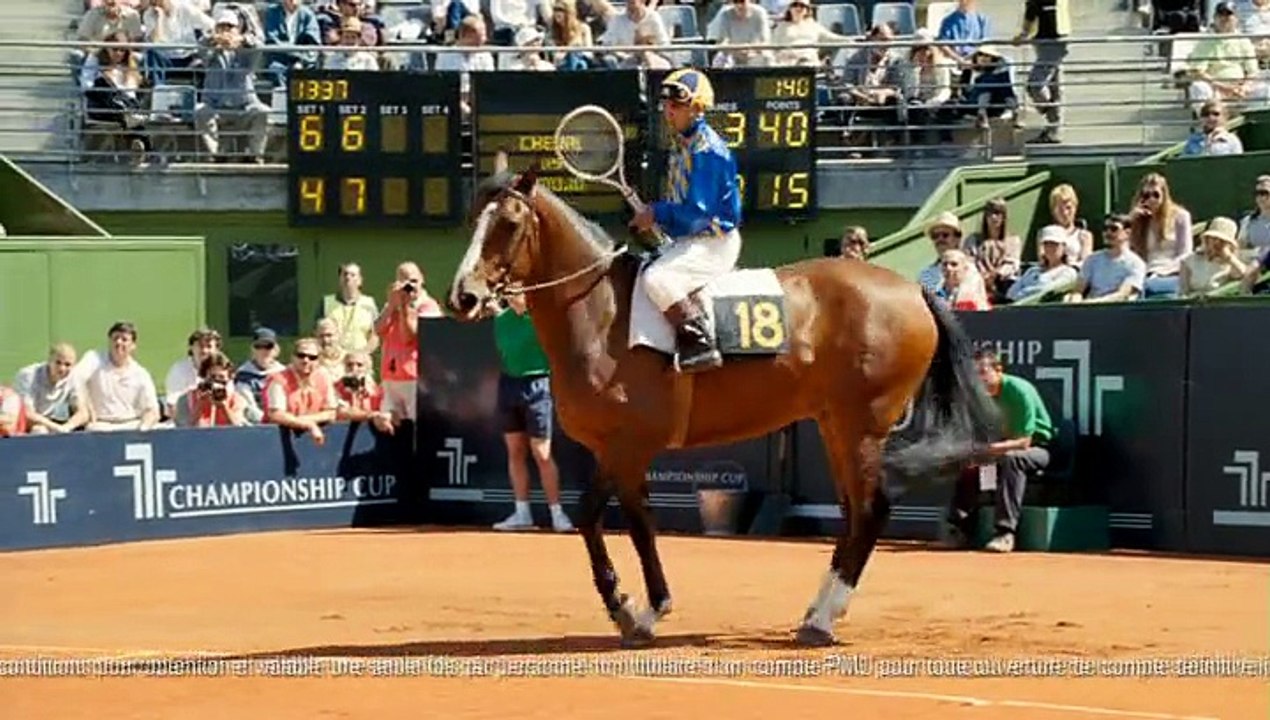 PMU - site de paris sportifs en ligne pmu.fr - juin 2010 - "Le PMU se met au sport", "Tennis"