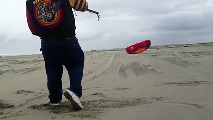 Power Kite Causes Multiple Faceplants