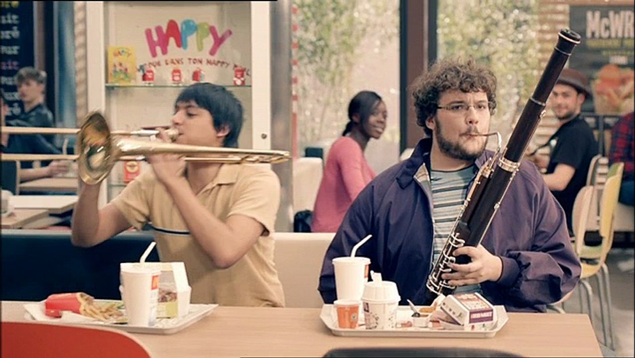 McDonald's - restauration rapide, "Venez comme vous êtes, Concerts" - mars 2012 - Fanfare