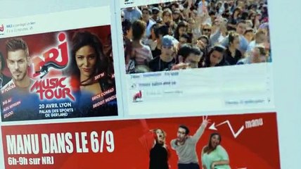 NRJ - radio, "2 millions de fans sur Facebook" - juillet 2013