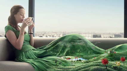 Publicis Dialog pour Nestlé - thé et machine à thé Special T, «Le nouveau rituel du thé» - septembre 2014 - the dress, la robe
