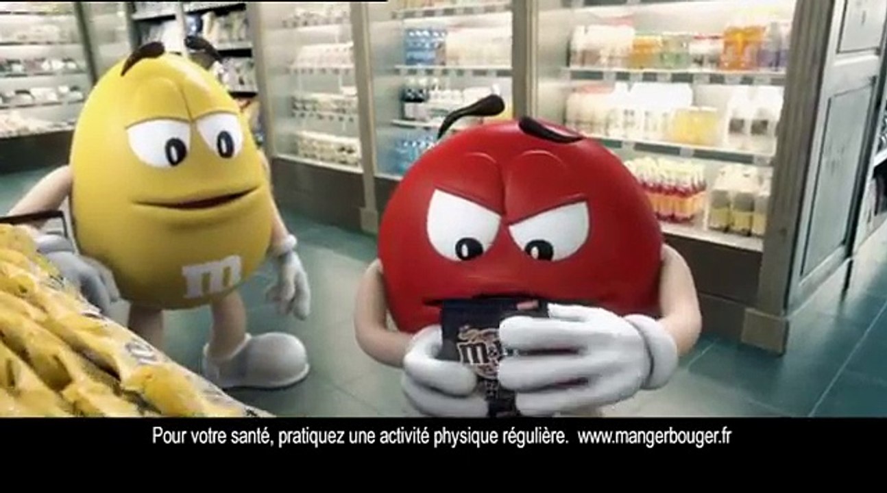 M&M's (Mars) - bonbons au chocolat, "M&M's Intense, Fatal" - mars 2012