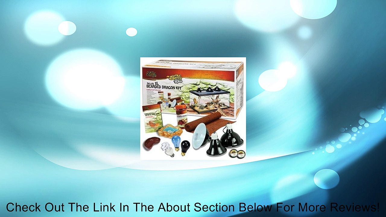 R-Zilla SRZ28011 Deluxe X-Large Bearded Dragon Habitat Kit Review