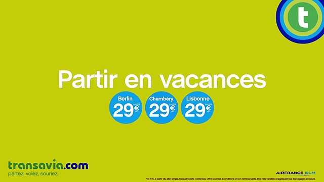 Les Gaulois pour Transavia - compagnie aérienne Transavia.com, Partez vraiment partout - janvier 2014