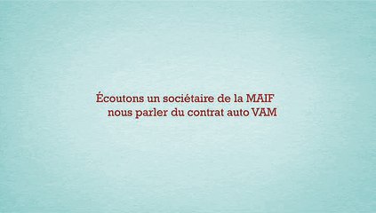 MAIF - assureur, "Contrat auto VAM" - septembre 2011