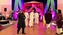 FUNNY MEHNDI DANCE - Desi vs. Arab skit! Pakistani wedding Hammad + Mehar, Part 1_3