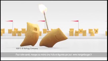 Leo Burnett Paris pour Kellogg's - céréales Trésor, "Chocovores Games 2013" - septembre 2013