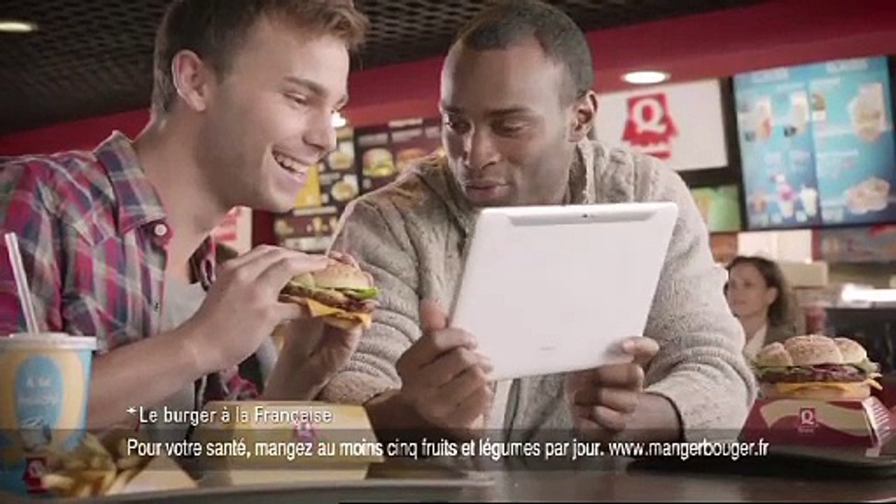 Quick - restauration rapide, "Le French burger, avec Tony Parker" - novembre 2011 - NOUVEAU