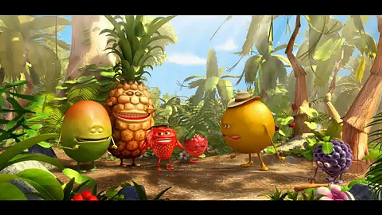 Oasis (Orangina Schweppes) - boisson aux fruits - juin 2010 - "Coulisses de La Source en 3D", version 2D