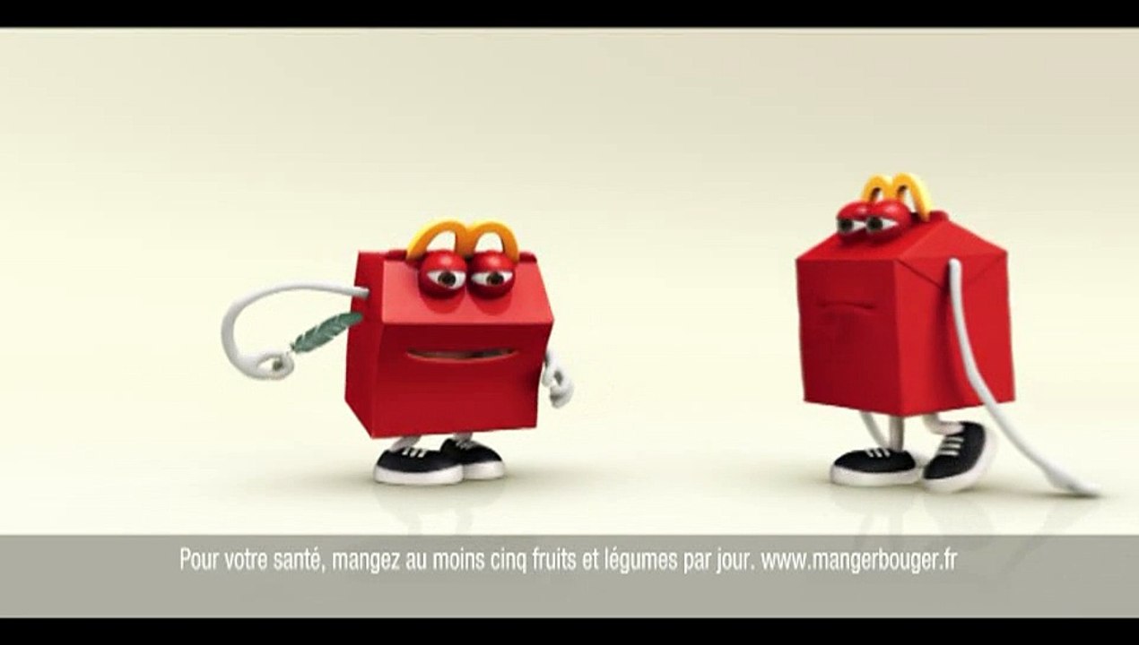McDonald's - restauration rapide - juin 2009 - "Place à la bonne humeur avec Happy Meal", plume