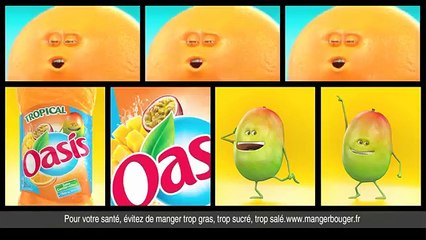 Marcel pour Oasis (Orangina Schweppes) - boisson aux fruits, "Be tropical" - février 2014