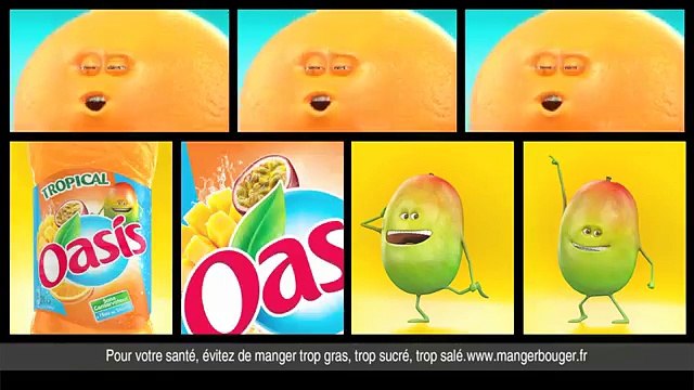 Marcel pour Oasis (Orangina Schweppes) - boisson aux fruits, Be tropical - février 2014