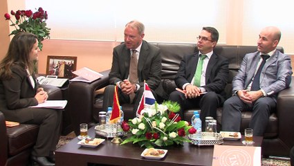 Charafat Afilal s'entretient avec l'Ambassadeur des Pays-Bas à Rabat