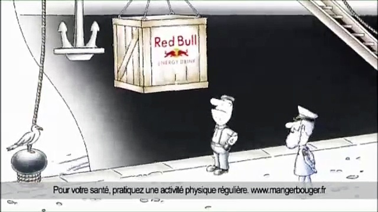 Red Bull - boisson énergisante, "Titanic" - avril 2013