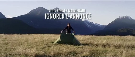 Quechua (Oxylane) - tente 2 Seconds, "Vous pouvez ignorer l'annonce, www.quechua.com/2Seconds" - juin 2013 - pré-roll