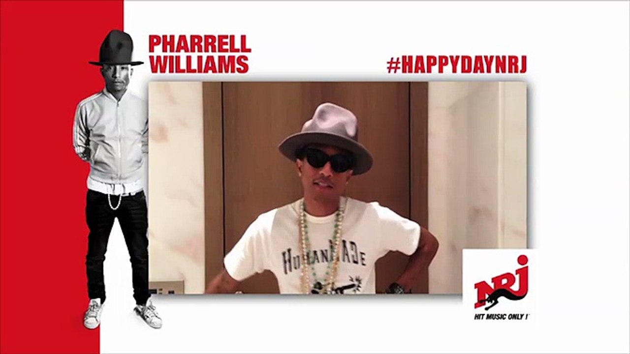 NRJ - radio musicale, "Happy Bus, avec Pharrell Williams" - mars 2014