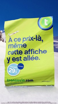 Les Gaulois pour Transavia - compagnie aérienne Transavia.com, Partez, volez, souriez - novembre 2013 - montagne