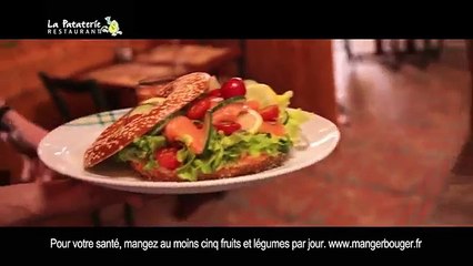 Les Rois Mages pour La Pataterie - restaurant, «La Pataterie, qu'est-ce qu'on est bien ici !» - juillet 2014