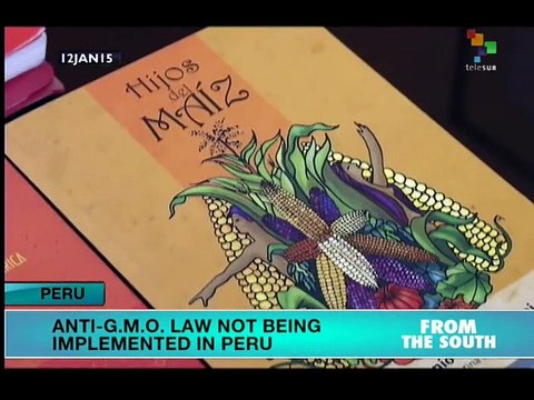 Peruvian concerned about the effects of GMOs on country's biodiversity