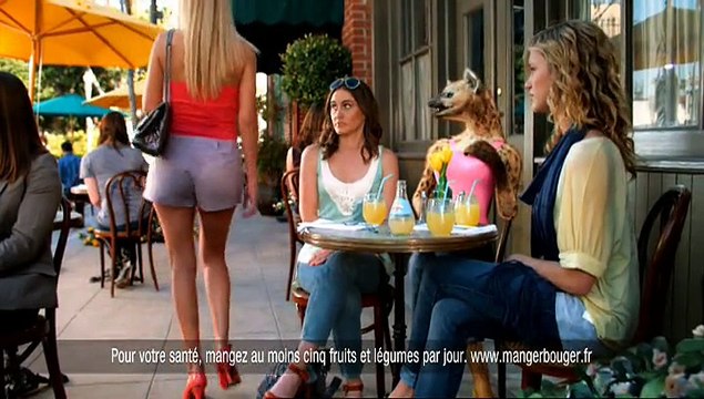 Orangina Schweppes - soda Orangina Light - mai 2009 - Naturellement légère , hyène