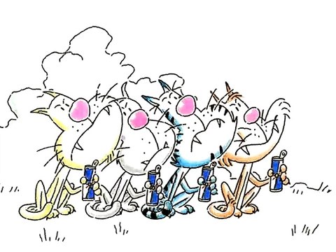 Red Bull - boisson énergisante, Zèbre, Confession, Ping Pong, Montagnard, Formation au vol, Vêtements volants - décembre 2011