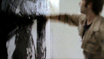 Le Peintre; artiste peinture noire; film 30s
