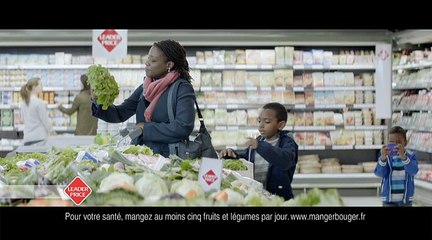 Leader Price (Casino) - supermarchés, "Le choix malin pour vivre bien, avec Jean-Pierre Coffe" - mars 2012 - le juste choix
