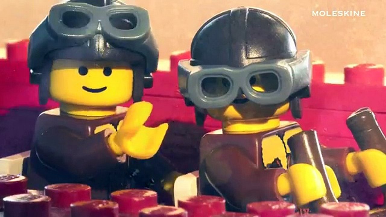 Moleskine - carnets, "Lego" - mars 2012 - "Aviateurs"