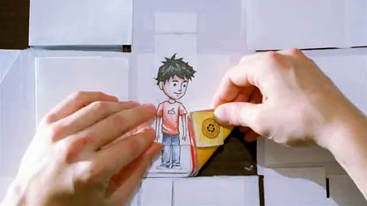 McDonald's - restauration rapide - octobre 2010 - "Boîte Happy Meal", pliage, Happy Meal corporate