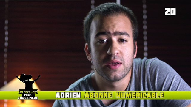 Numericable - fournisseur d'accès internet (FAI) - août 2009 - 20 secondes pour convaincre , Adrien