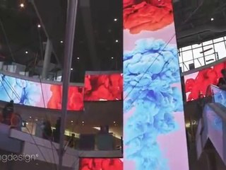 Movingdesign pour Unibail-Rodamco - centre commercial Les 4 Temps, "Digital Dream" - septembre 2013